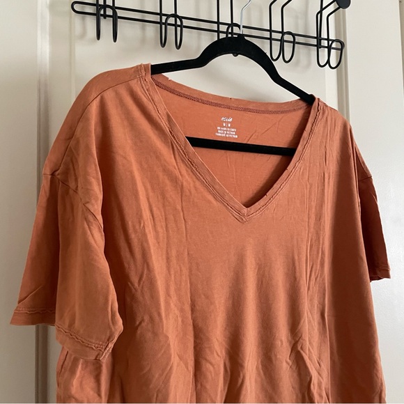 Aerie burnt orange oversized tee - Picture 2 of 6